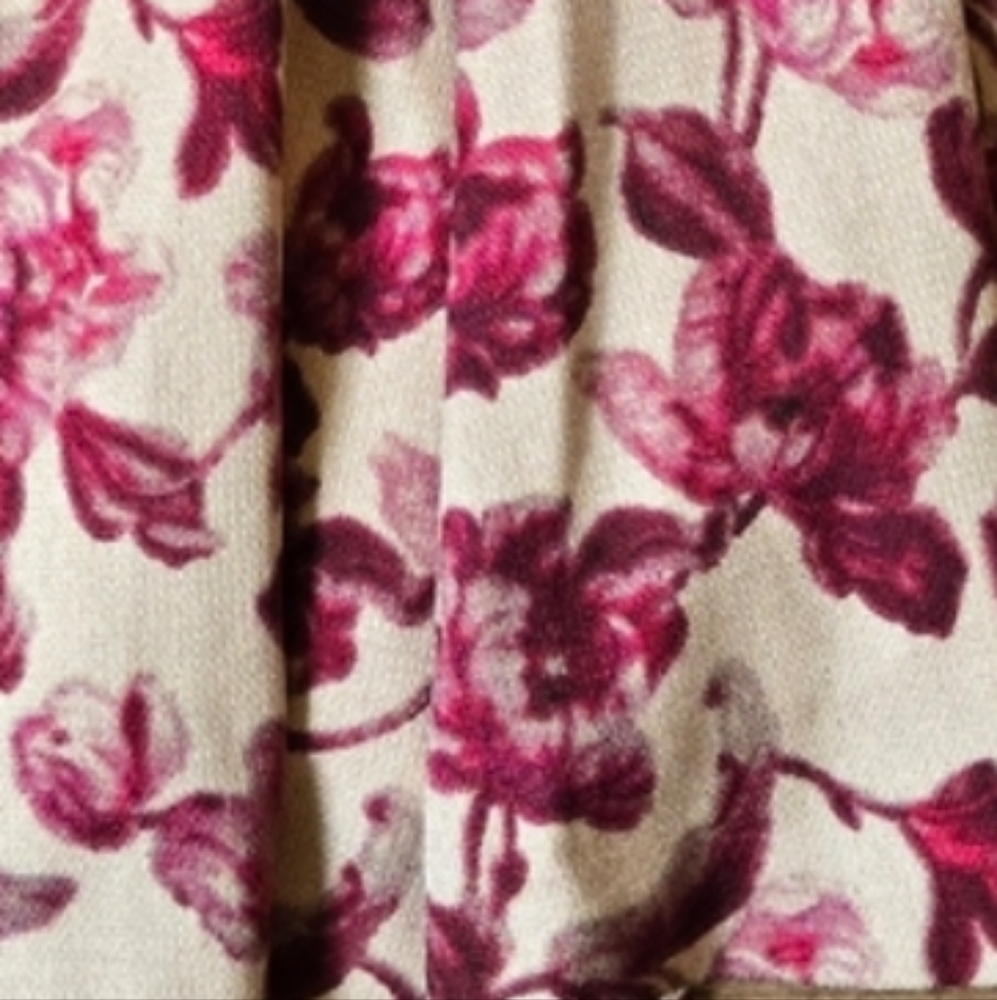 Gal Meets Glam Edith Floral Fit And Flare Midi Dress - Picture 13 of 13